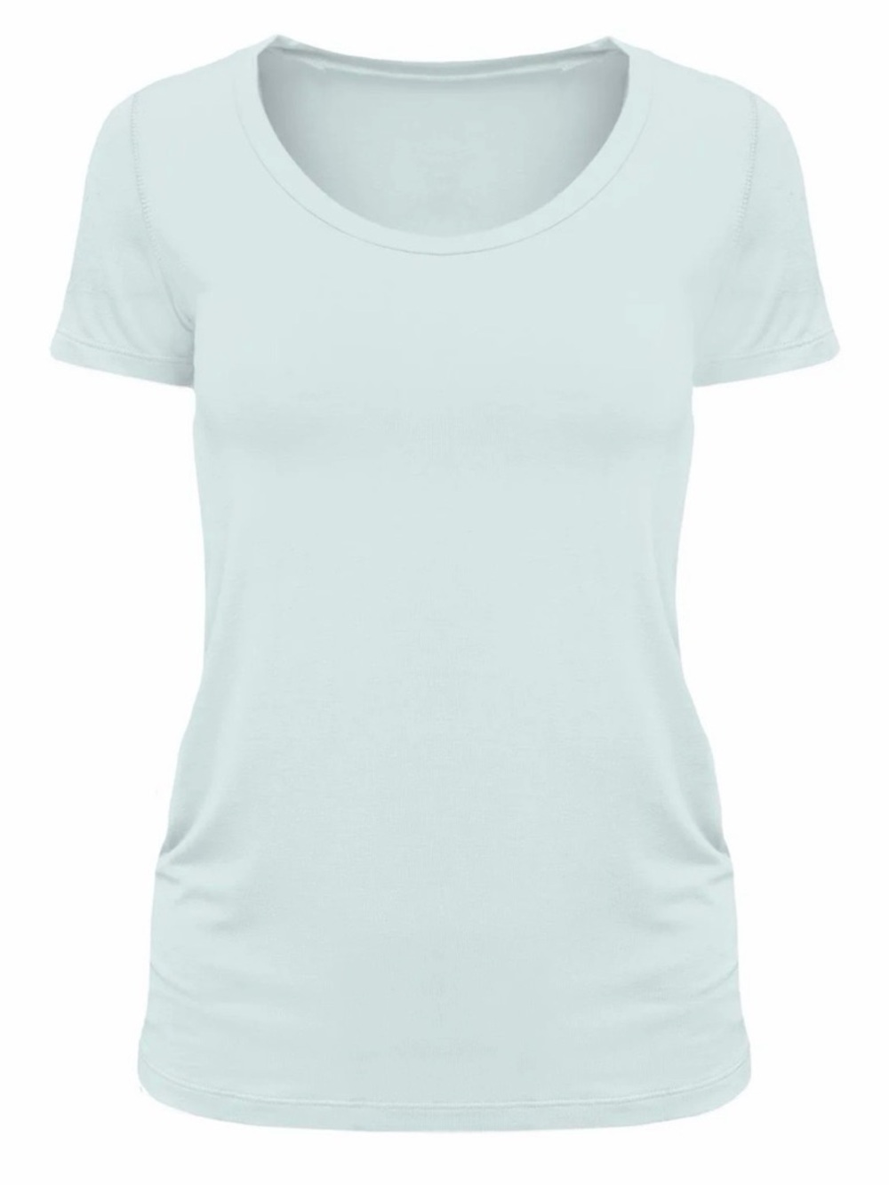 ⚡️KICKEE Light Blue Scoop Neck Women's Tee